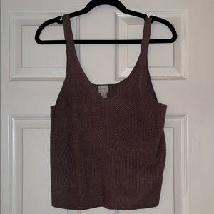 Ribbed Knit Tank Top